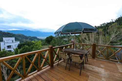 Balcony/terrace, New Life Hot Spring Resort in Yuli Township
