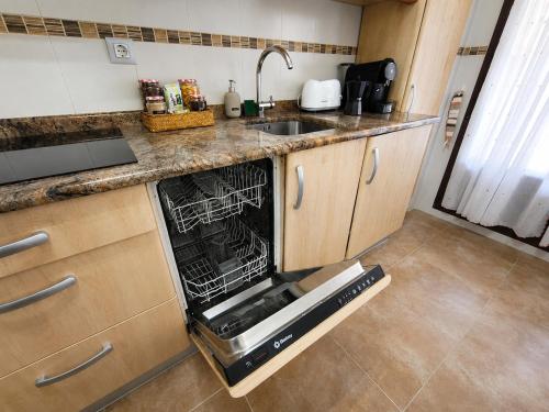 virtuve, Apartamento familiar en Selaya Valles Pasiegos in Selaya