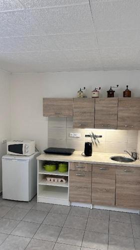 virtuve, Ubytování Frahelž (Ubytovani Frahelz) in Lomnice Nad Luznici