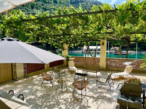 Appartement terrasse vue lac in 布雷鲁瓦阿河畔