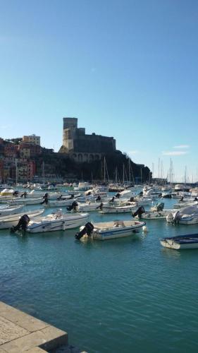 Casa a Lerici nell'antico borgo