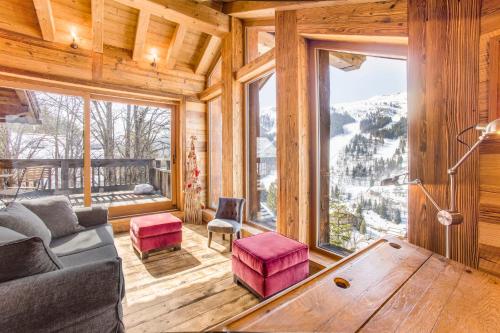 Chalet Panicaut - Ski-in - Ski-out - 10 guests in 梅里貝勒