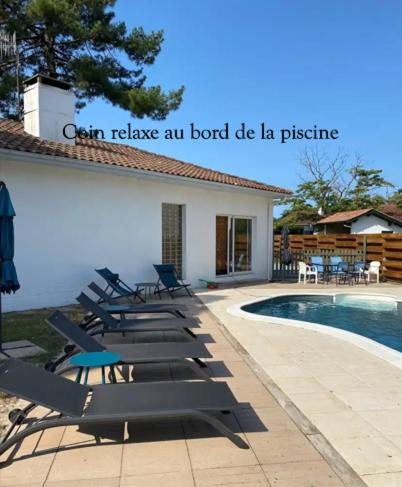 VILLA des 4 pins avec piscine