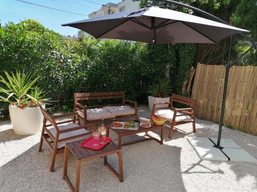 FABULEUX T2 Les Lecques - Carré d'Or - Terrasse & Jardin - 250m Plage - Location saisonnière - Saint-Cyr-sur-Mer