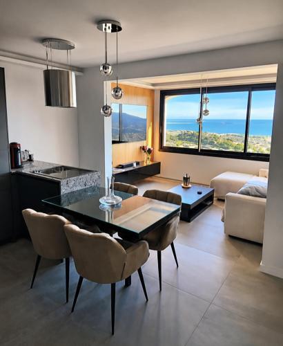modern panoramic sea view apartment near Cannes - Mandelieu