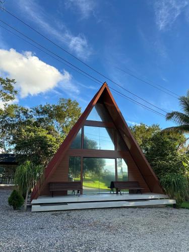 Chalé A-Frame em Garanhuns - PE/ Rota do Frio