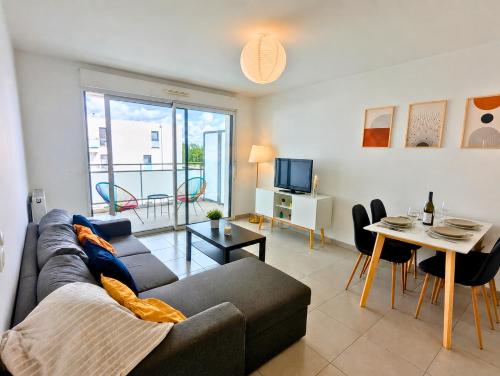 Le Quai dacquois, 4 min gare, parking, terrasse