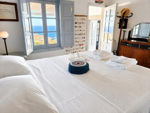 Chora Patmos Endless Blue in Patmos