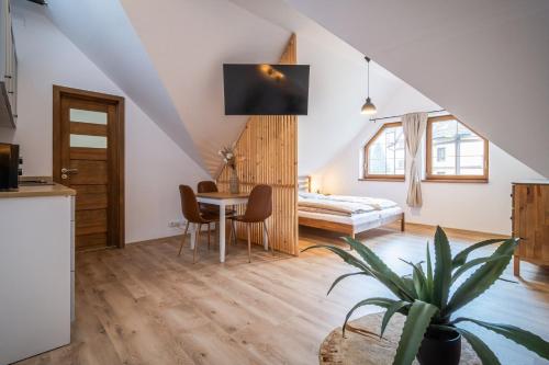 1 double bed, 1 sofa bed