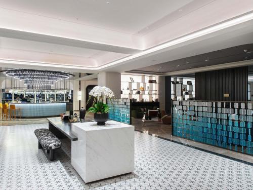 Business center, Novotel Dalian Zhongshan Square in Dalian