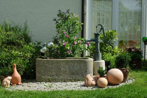 花園, Ferienwohnung Berger in 巴德比恩巴赫