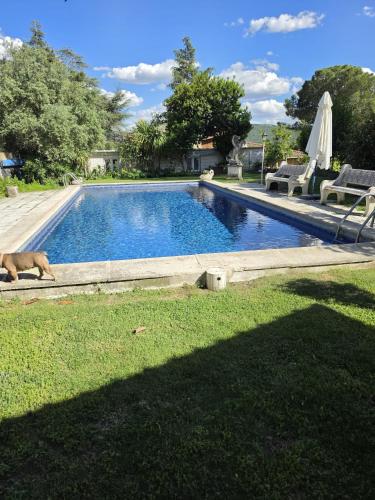 Peldbaseins, Escapada Perfecta en Las Jaras Planta baja independiente con piscina privada in Pelayos de la Presa