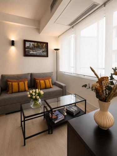 gedeelde lounge/tv-ruimte, Elegante Apartamento Puerta de Alcalá - Recoletos (Elegante Apartamento Puerta de Alcala - Recoletos) in Chueca / Justicia