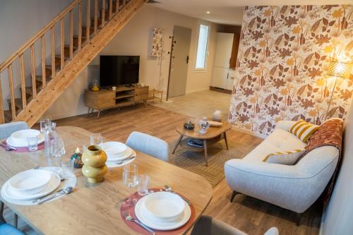Duplex de charme 80 m2 - 4e étage- dans le centre historique piéton