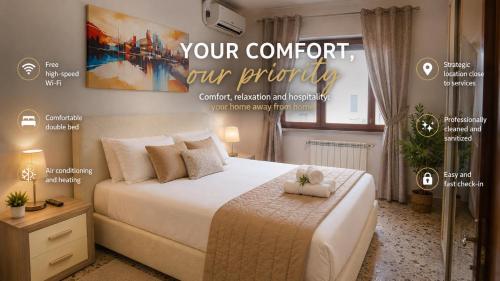 Modern 2 Bedroom Flat with Private Parking - Rome