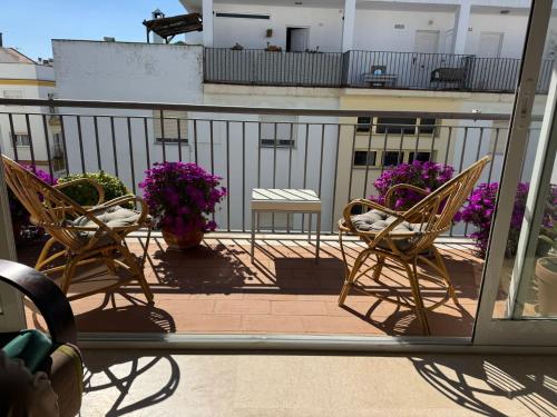Apartamento céntrico con terraza