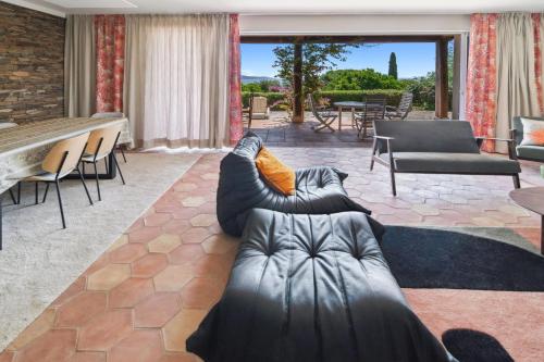 Incroyable vue mer jardin calme à la Villa OSCAR
