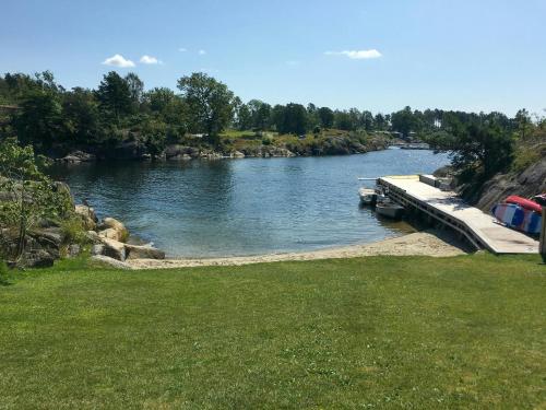 A szálláshely kívülről, House With Own Jetty And Jacuzzi Near Langesund in Langesund