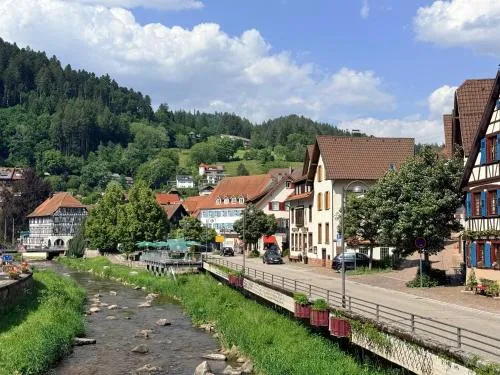 Zur alten Brücke in Schiltach, Deutschland