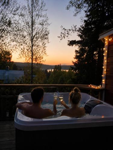Lila Stuga -private jacuzzi &sauna,High Coast