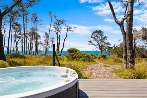 Ocean-View Haven w Sauna Hot Tub & Fire Pit in Gualala (CA)
