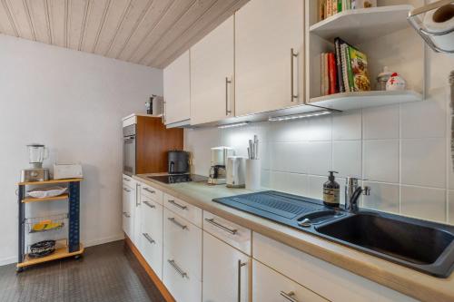 Konyha, Ferienwohnung Antonia am Kurpark in Herbstein