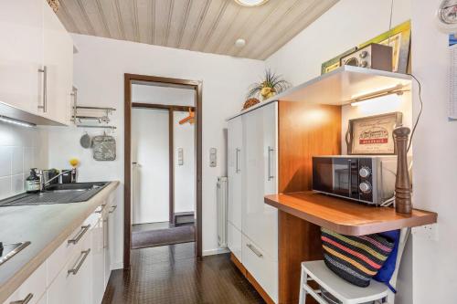 Konyha, Ferienwohnung Antonia am Kurpark in Herbstein
