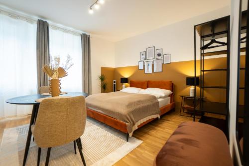 Brand new! Selfcheck-in, King size bed, free Wi-Fi