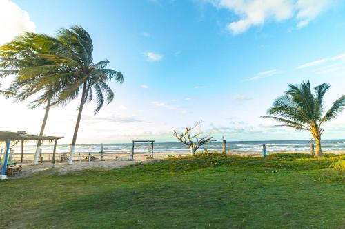 حديقة, Hostal Rudy's Beach in Puerto Cortes