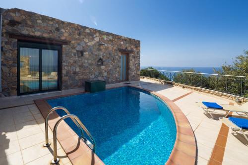  Artemis Villa with Amazing Sunset Views & Private Pool,near Elafonissi in AmigdhalokeFálion