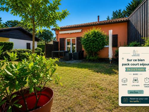 Maison mitoyenne proche plage - 7 pers. - FR-1-521-278