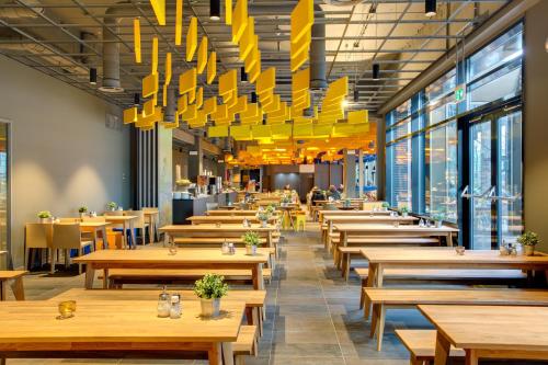 Étterem, MEININGER Hotel Amsterdam City West in Amszterdam