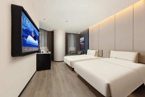 Atour Hotel Fuzhou Financial Street Wanda Guangming Harbour Metro Station – khách sạn tại Jin An District