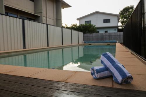 Peldbaseins, Weipa Motel Resort in Weipa