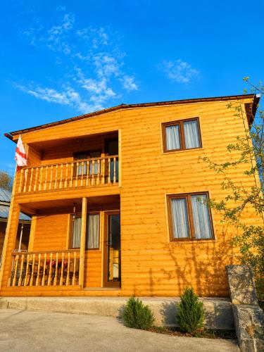 Zghapari Wooden Mountain Lodge in Aspindza