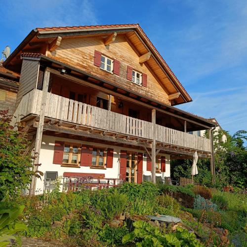 Viesnīcas āriene, Ferienwohnung Landblick Lalling in Lalling