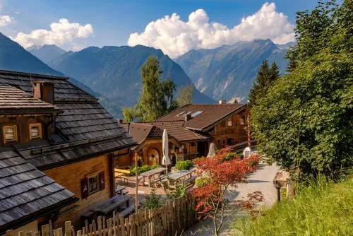 Naturdorf Oberkühnreit in Neukirchen am Großvenediger, Österreich