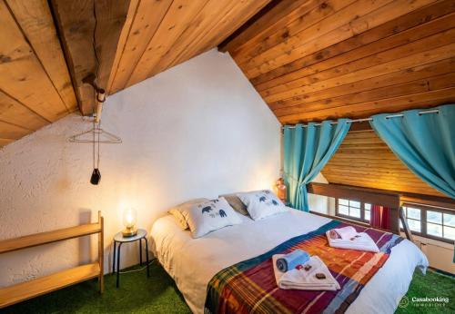Casa-La Lorraine joli studio dans chalet St-Véran (Casa-La Lorraine joli studio dans chalet St-Veran) in Aiguilles