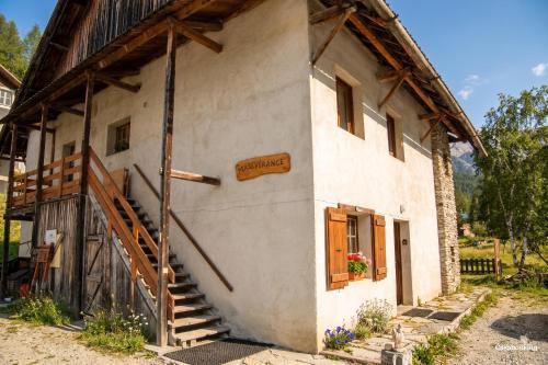 Viesnīcas āriene, Casa-La Lorraine joli studio dans chalet St-Véran (Casa-La Lorraine joli studio dans chalet St-Veran) in Aiguilles