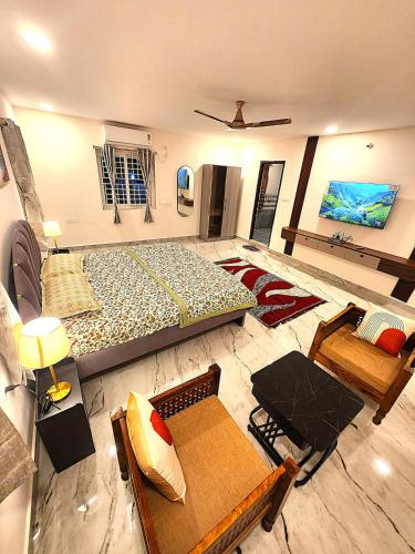 Newly Launched Servostay Luxe Botique Hotel Near Miyapur Metro - Hyderabad