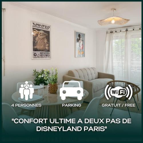Appartement Pour 4 Personnes Disneyland - Sunny Side