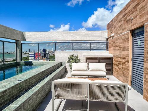 Eq Zen 104, Piscina na Cobertura. – khách sạn tại Trung tâm Thành phố Joao Pessoa