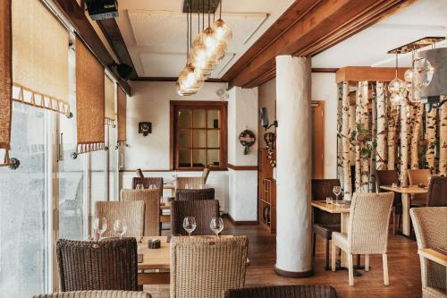 Restoran, Hotel du Glacier in Champex