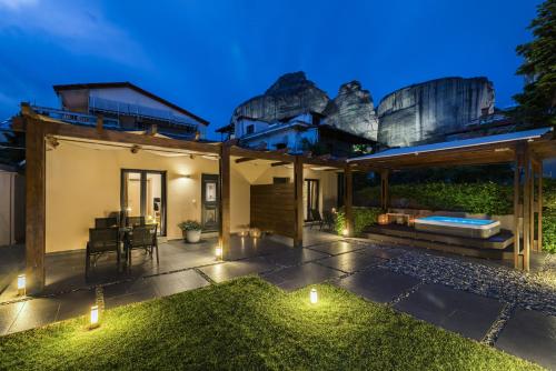 Meteora boutique villa E gîte à louer Kalampáka