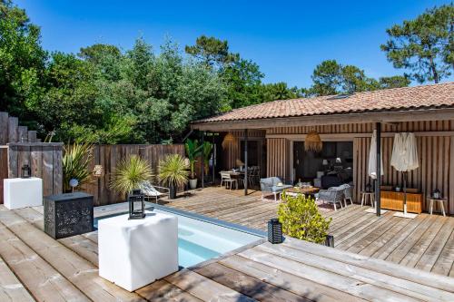 Magnifique Villa avec jacuzzi les 44Hectares - Location, gîte - Lège-Cap-Ferret