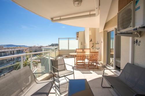 2 pièces avec terrasse vue mer