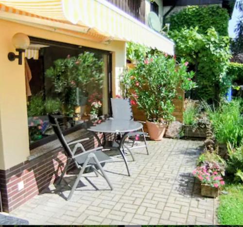 Balkons/terase, Ferienwohnung Braun in Bengel