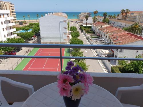 Peñiscola apartamento tipo estudio a 50m del mar, 4 personas
