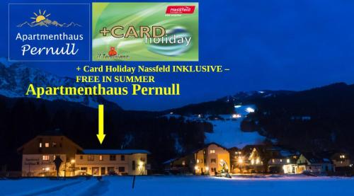 Apartmenthaus Pernull in Tröpolach, Österreich