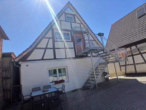 View, Ferienwohnung Ornela-Eggolsheim 4 Raume 120 qm auf zwei Etagen in Eggolsheim